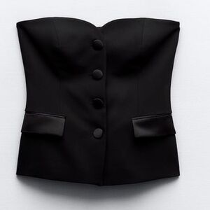 NWT Zara strapless vest